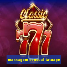 massagem sensual tatuape